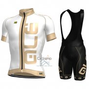 Ale Ropa Ciclismo Culotte Corto 2017 Hombre Mangas Cortas Blanco