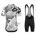 Assos Erlkoenig Ropa Ciclismo Culotte Corto 2020 Hombre Mangas Cortas Negro Blanco