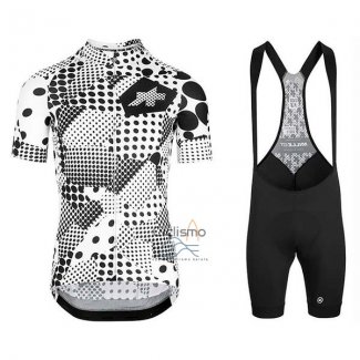 Assos Erlkoenig Ropa Ciclismo Culotte Corto 2020 Hombre Mangas Cortas Negro Blanco