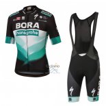 Bora-hansgrone Ropa Ciclismo Culotte Corto 2020 Mangas Cortas Negro Verde