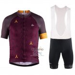 Craft Ropa Ciclismo Culotte Corto 2018 Hombre Mangas Cortas Monument APagado Rojo