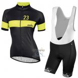 Nalini Nemina Ropa Ciclismo Culotte Corto 2017 Mujer Mangas Cortas Negro