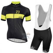 Nalini Nemina Ropa Ciclismo Culotte Corto 2017 Mujer Mangas Cortas Negro