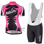 Nalini Verona Ropa Ciclismo Culotte Corto 2017 Mujer Mangas Cortas Rojo y Negro