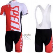Specialized Ropa Ciclismo Culotte Corto 2012 Hombre Mangas Cortas Blanco y Rojo