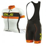 Ale Graphics Prr Bermuda Ropa Ciclismo Culotte Corto 2017 Hombre Mangas Cortas Naranja y Blanco