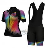 Ale Ropa Ciclismo Culotte Corto 2017 Mujer Mangas Cortas Negro