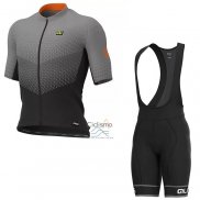 Ale Ropa Ciclismo Culotte Corto 2021 Hombre Mangas Cortas Gris