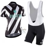 Bianchi Ropa Ciclismo Culotte Corto 2017 Mujer Mangas Cortas Negro y Blanco