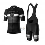 Castelli Ropa Ciclismo Culotte Corto 2020 Hombre Mangas Cortas Negro Blanco