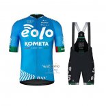 Eolo Kometa Ropa Ciclismo Culotte Corto 2021 Hombre Mangas Cortas Azul