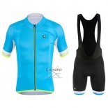 Giordana Plata Line Ropa Ciclismo Culotte Corto 2017 Hombre Mangas Cortas Azur