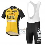 Lotto NL Jumbo Ropa Ciclismo Culotte Corto 2017 Mangas Cortas Jumbo AMarillo