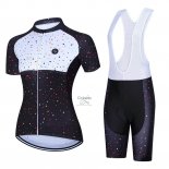 Steep Ropa Ciclismo Culotte Corto 2023 Hombre Mangas Cortas Negro Blanco