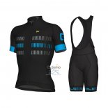 Ale Ropa Ciclismo Culotte Corto 2021 Hombre Mangas Cortas Azul Gris