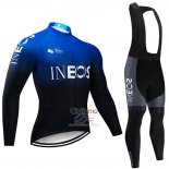 Castelli INEOS Ropa Ciclismo Culotte Largo 2019 Mangas Largas Negro Azul