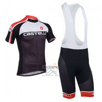 Castelli Ropa Ciclismo Culotte Corto 2013 Hombre Mangas Cortas Negro
