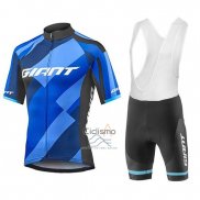 Giant Elevate Ropa Ciclismo Culotte Corto 2018 Hombre Mangas Cortas Azul y Negro
