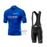 Giro d'Italia Ropa Ciclismo Culotte Corto 2019 Hombre Mangas Cortas Azul