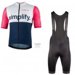 Nalini Ropa Ciclismo Culotte Corto 2022 Men Mangas Cortas Azul Rosa