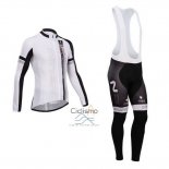 Nalini Ropa Ciclismo Culotte Largo 2014 Men Mangas Largas Negro y Rojo