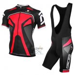 Nalini Salorno Ropa Ciclismo Culotte Corto 2017 Men Mangas Cortas Negro y Rojo