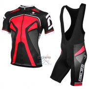 Nalini Salorno Ropa Ciclismo Culotte Corto 2017 Men Mangas Cortas Negro y Rojo