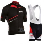 Northwave Blade Air Ropa Ciclismo Culotte Corto 2017 Hombre Mangas Cortas Negro y Rojo