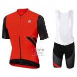 Sportful R&d Ultraskin Ropa Ciclismo Culotte Corto 2017 Hombre Mangas Cortas Rojo