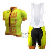 Ale Graphics Prr Arcobaleno Ropa Ciclismo Culotte Corto 2017 Hombre Mangas Cortas AMarillo
