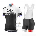 Liv Ropa Ciclismo Culotte Corto 2019 Mujer Mangas Cortas Negro Blanco
