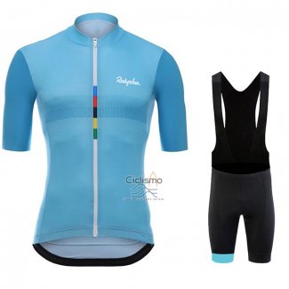 Rapha Ropa Ciclismo Culotte Corto 2020 Hombre Mangas Cortas Azul Claro