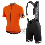 Specialized Ropa Ciclismo Culotte Corto 2018 Hombre Mangas Cortas Naranja Negro