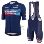 Trek Factory Racing Ropa Ciclismo Culotte Corto 2023 Hombre Mangas Cortas Azul
