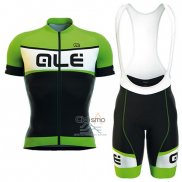 Ale Ropa Ciclismo Culotte Corto 2016 Hombre Mangas Cortas Negro y Verde