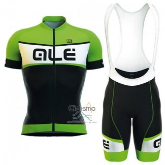 Ale Ropa Ciclismo Culotte Corto 2016 Hombre Mangas Cortas Negro y Verde