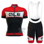 Ale Ropa Ciclismo Culotte Corto 2016 Hombre Mangas Cortas Rojo Blanco Negro