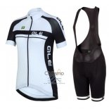 Ale Ropa Ciclismo Culotte Corto 2016 Mujer Mangas Cortas Negro y Blanco