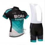 Bora Ropa Ciclismo Culotte Corto 2018 Mangas Cortas Negro y Teal