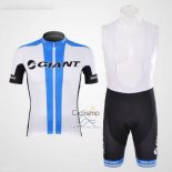 Giant Ropa Ciclismo Culotte Corto 2012 Hombre Mangas Cortas Blanco