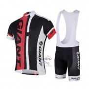 Giant Ropa Ciclismo Culotte Corto 2018 Hombre Mangas Cortas Negro Rojo