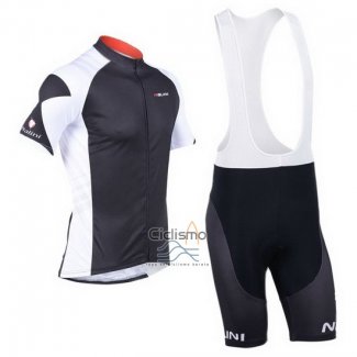 Nalini Ropa Ciclismo Culotte Corto 2013 Men Mangas Cortas Gris y Negro