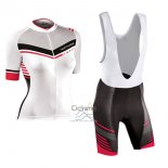 Northwave Ropa Ciclismo Culotte Corto 2017 Mujer Mangas Cortas Blanco