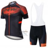 Northwave Ropa Ciclismo Culotte Corto 2020 Hombre Mangas Cortas Negro Naranja