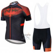 Northwave Ropa Ciclismo Culotte Corto 2020 Hombre Mangas Cortas Negro Naranja
