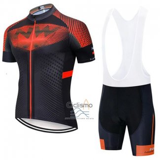 Northwave Ropa Ciclismo Culotte Corto 2020 Hombre Mangas Cortas Negro Naranja