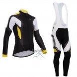 Northwave Ropa Ciclismo Culotte Largo 2015 Hombre Mangas Largas Negro y AMarillo