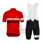 Rapha Ropa Ciclismo Culotte Corto 2015 Hombre Mangas Cortas Negro y Rojo