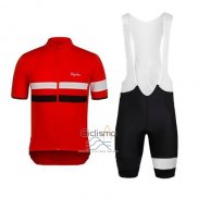 Rapha Ropa Ciclismo Culotte Corto 2015 Hombre Mangas Cortas Negro y Rojo