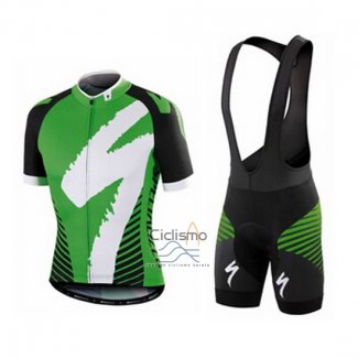 Specialized Ropa Ciclismo Culotte Corto 2016 Hombre Mangas Cortas Verde